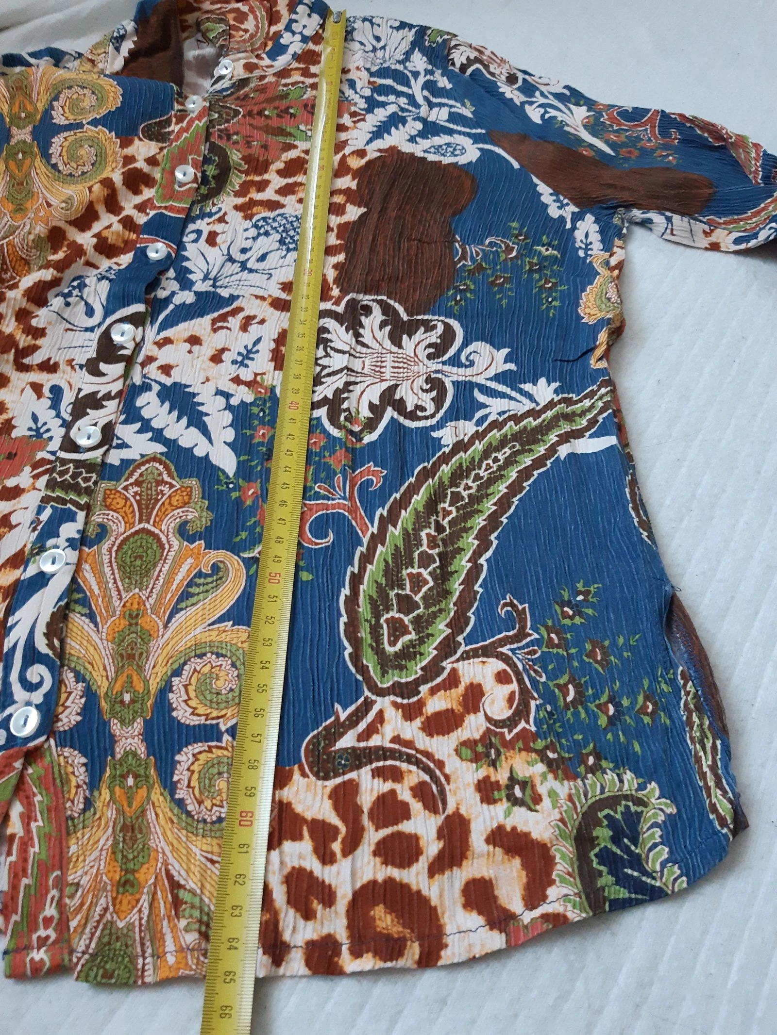 Camisa com estampa colorida Afibel T44 – photo 7